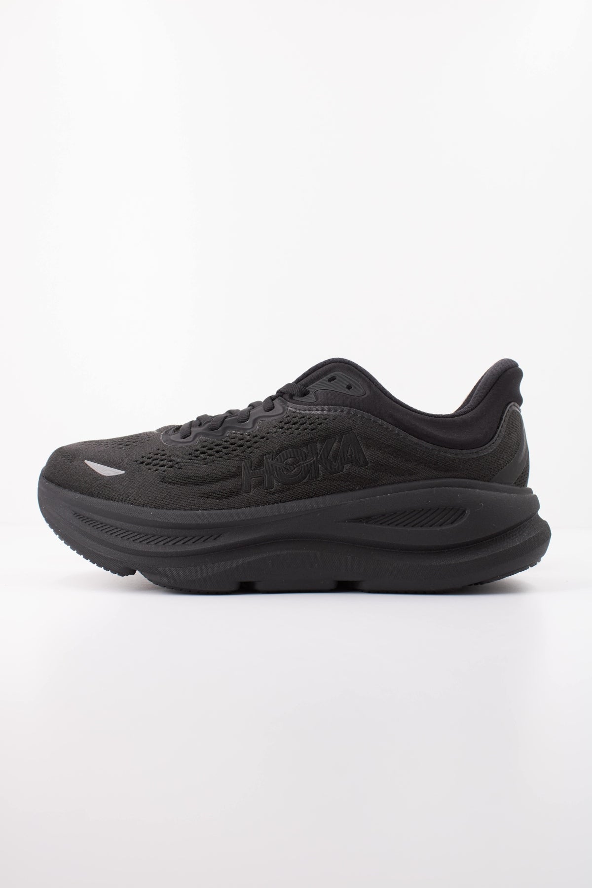 HOKA HO ZAPATILLA BONDI  en color NEGRO  (1)