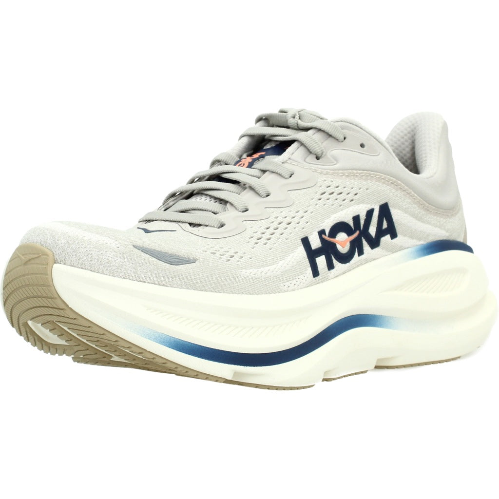 HOKA ZAPATILLA BONDI  en color BEIS  (1)