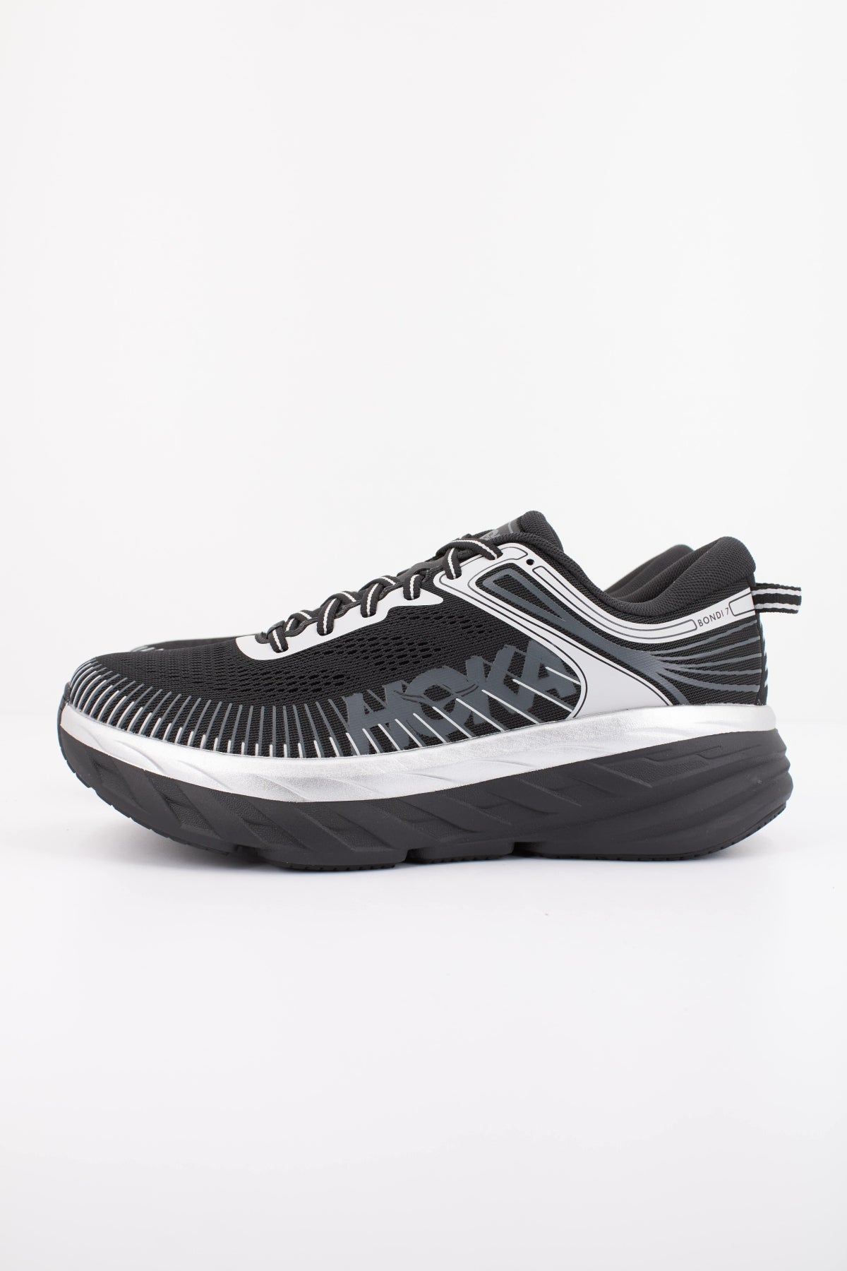 HOKA ZAPATILLA BONDI  en color NEGRO  (1)