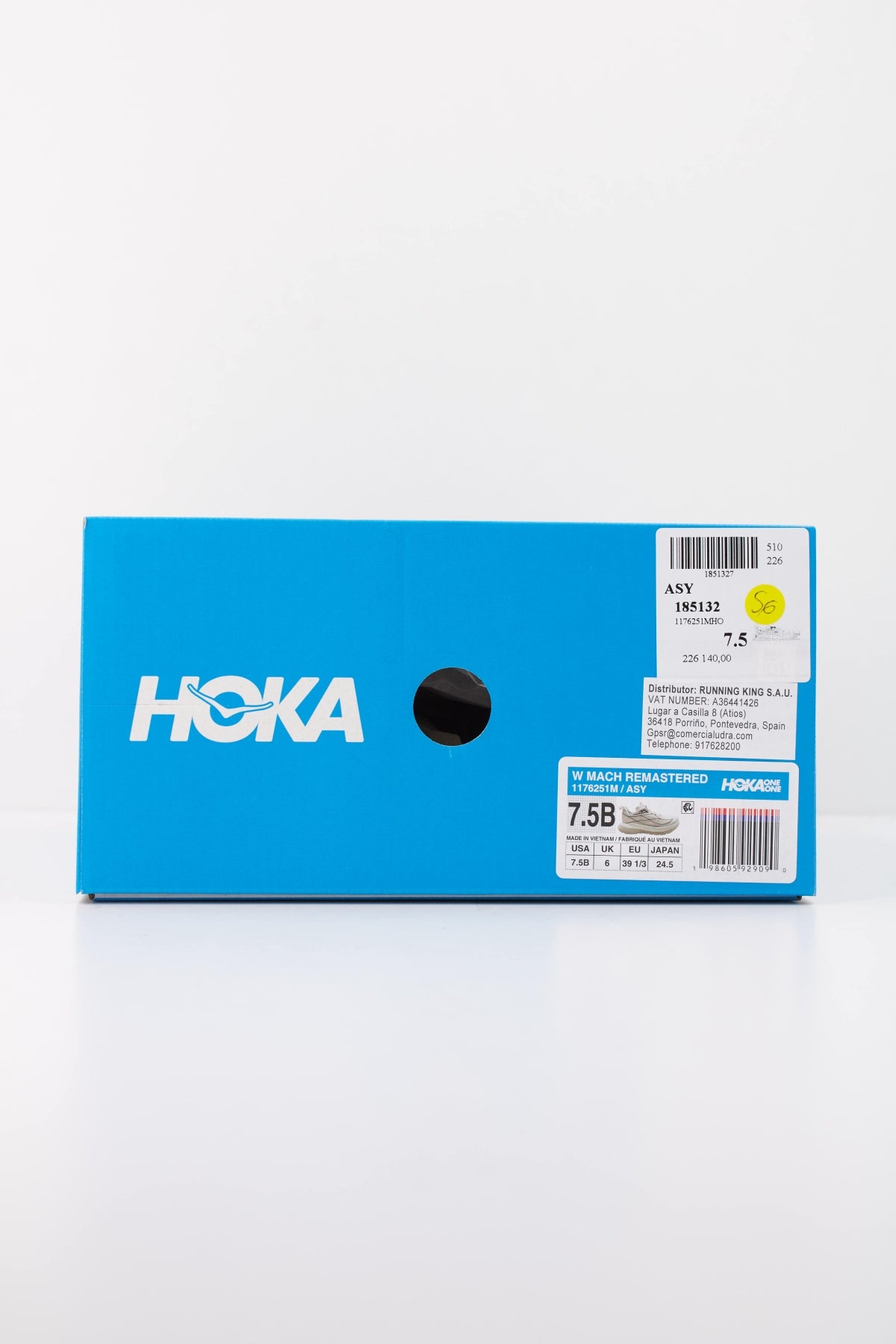 HOKA MHO ZAPATILLA W MACH REMASTE en color BLANCO  (6)