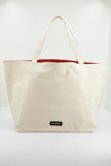 KARL LAGERFELD K/RUE ST GUILLAUME CANVAS en color BEIS  (3)