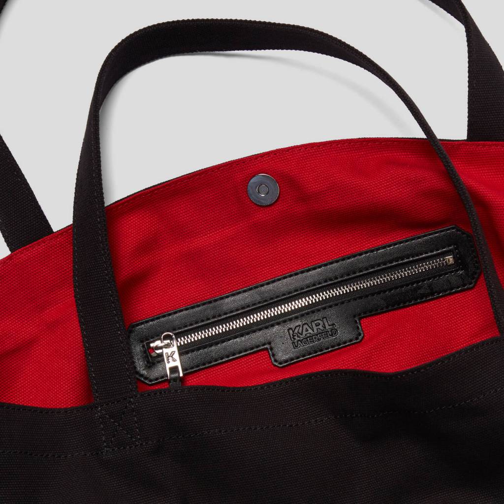 KARL LAGERFELD K/RUE ST GUILLAUME CANVAS en color NEGRO  (6)