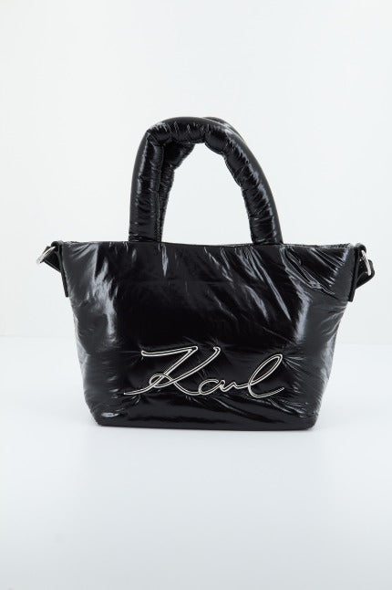 KARL LAGERFELD K/SIGNATURE SOFT SM TOTE N en color NEGRO  (1)