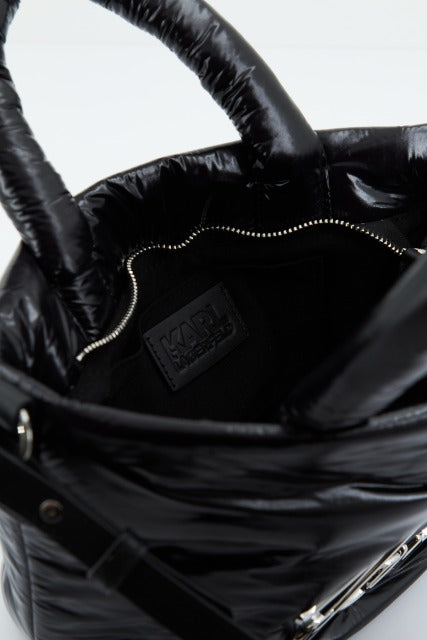 KARL LAGERFELD K/SIGNATURE SOFT SM TOTE N en color NEGRO  (4)