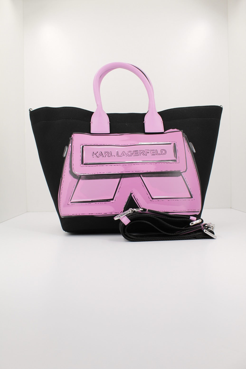 KARL LAGERFELD IKON K en color NEGRO  (1)