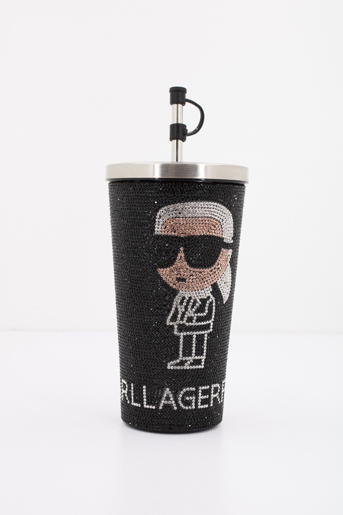 KARL LAGERFELD  K/IKONIK . RHNSTN TRAVEL en color NEGRO  (1)