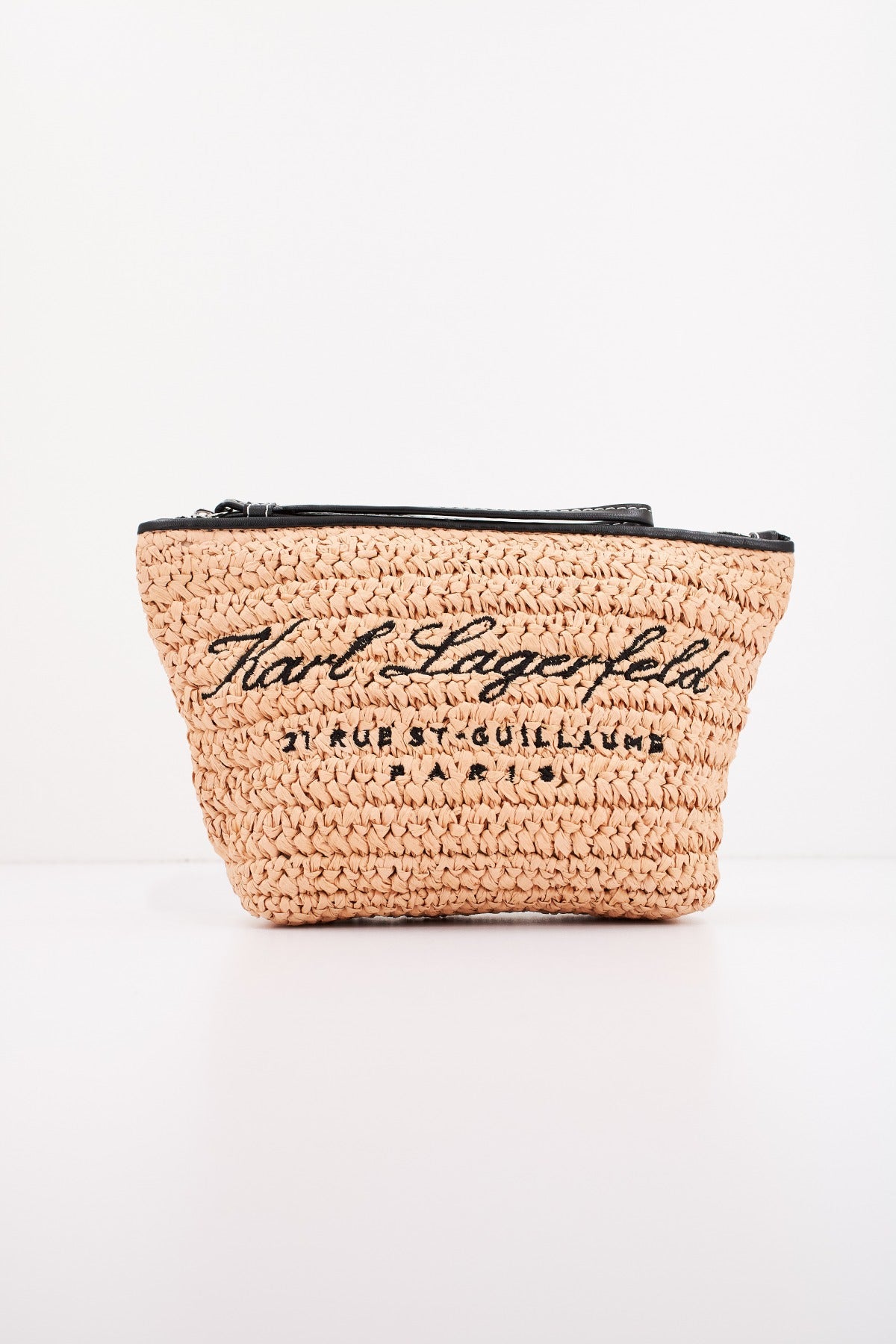KARL LAGERFELD HOTEL KARL BEACH POUCH en color MARRON CLARO  (1)
