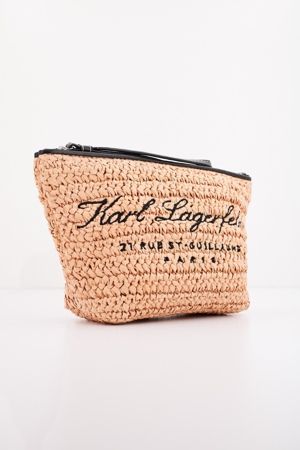 KARL LAGERFELD HOTEL KARL BEACH POUCH en color MARRON CLARO  (2)