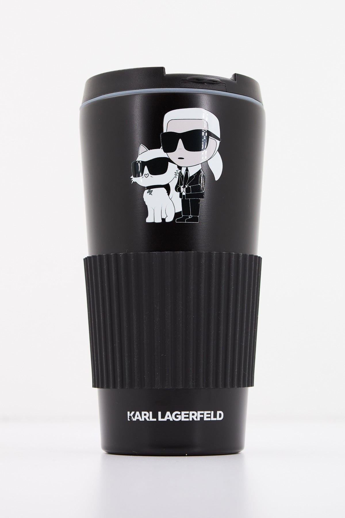 KARL LAGERFELD K/IKONIK . TRAVEL MUG en color NEGRO  (2)