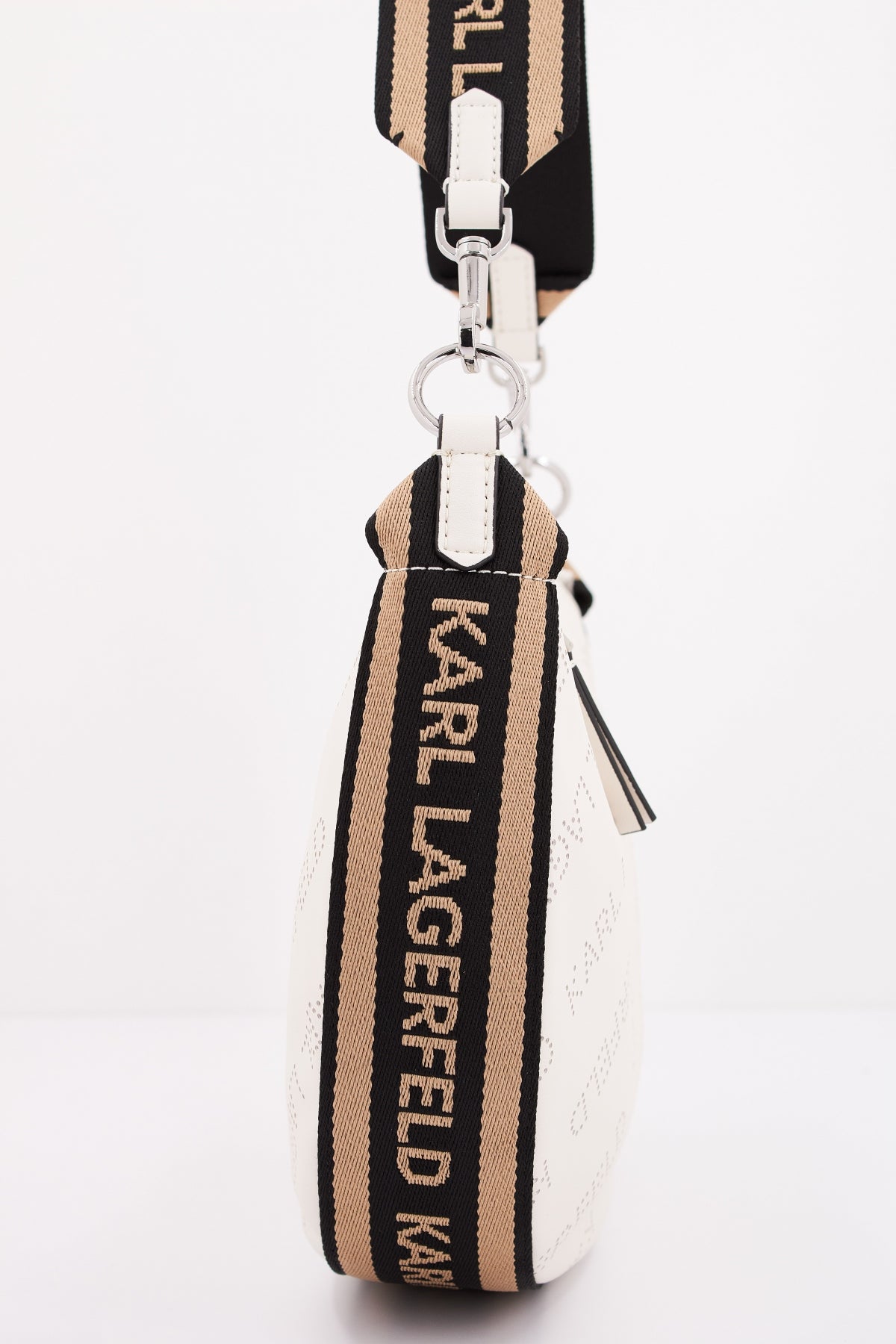 KARL LAGERFELD K/MOON SM SHOULDERBAG en color BLANCO  (4)