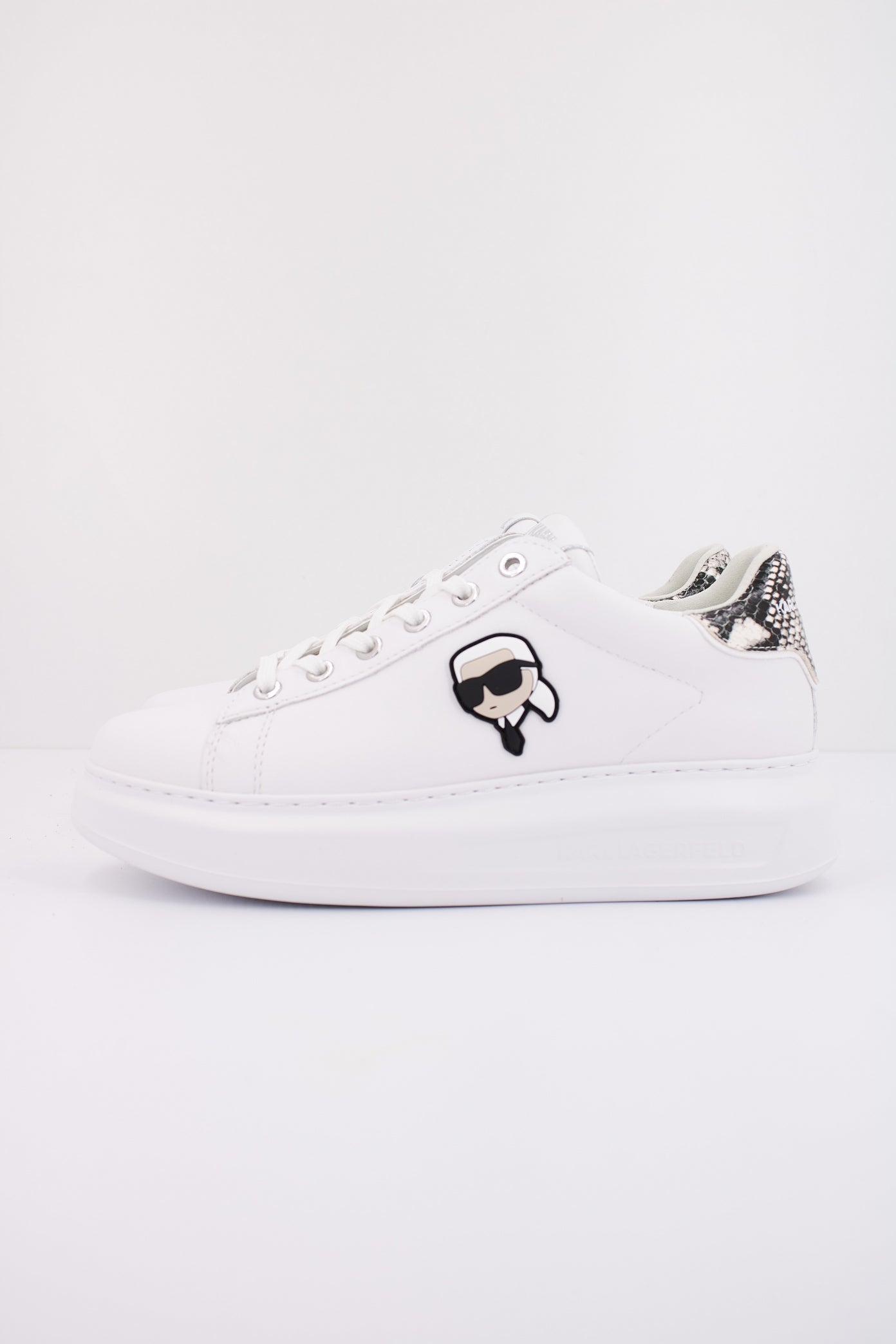 KARL LAGERFELD KAPRI KARL NFT SNAKE KOUNT en color BLANCO  (1)
