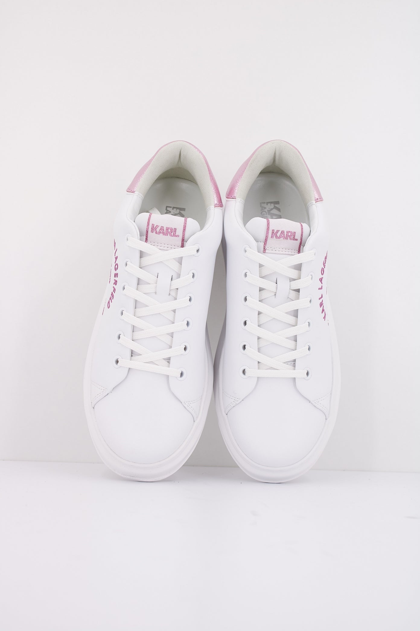 KARL LAGERFELD KAPRI METAL MAISON GLITTER en color BLANCO  (3)