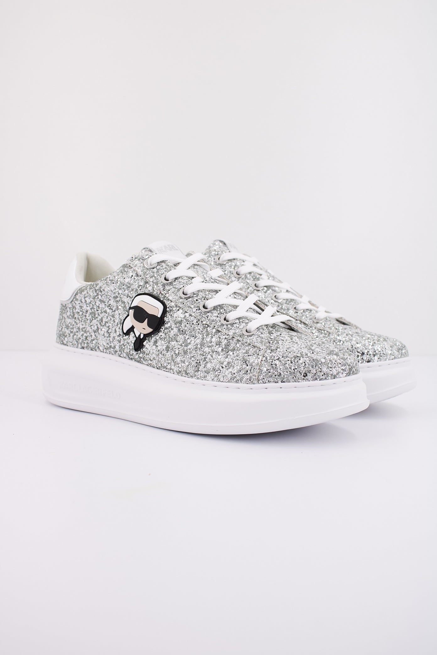KARL LAGERFELD KAPRI KARL NFT LO LACE en color GRIS  (2)