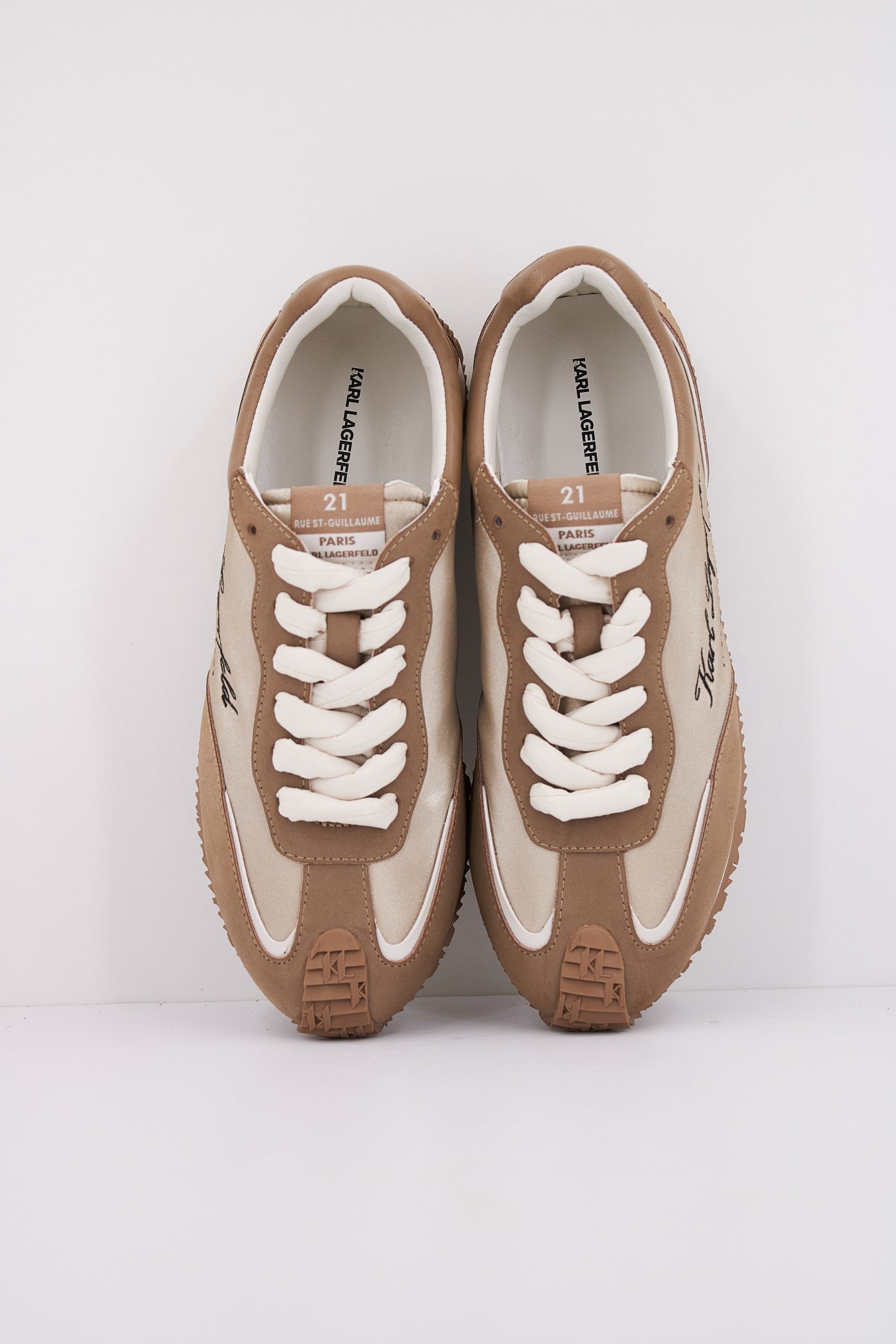 KARL LAGERFELD VELOCETTE HOTEL  en color MARRON CLARO  (3)