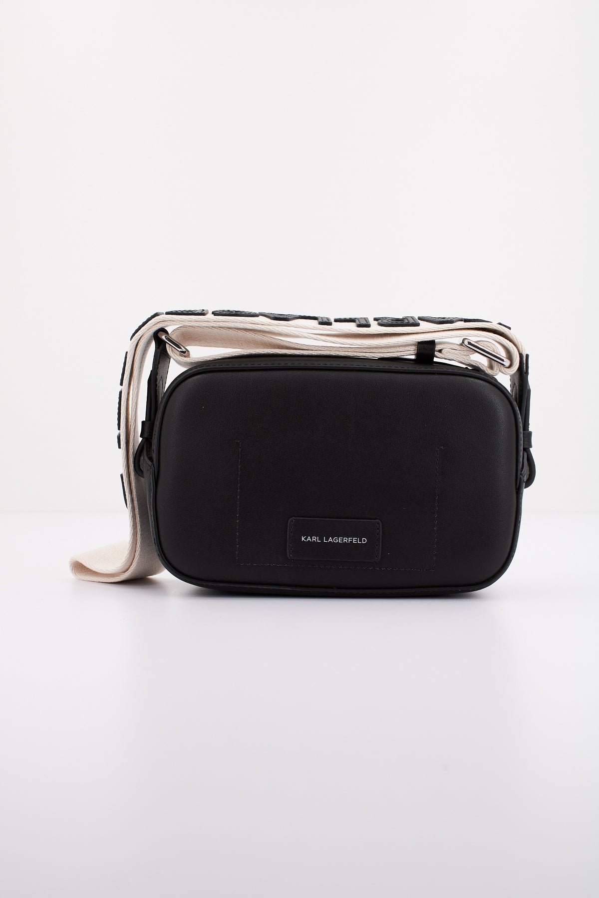 KARL LAGERFELD K/CIRCLE CAMERABAG PERFORA en color NEGRO  (1)