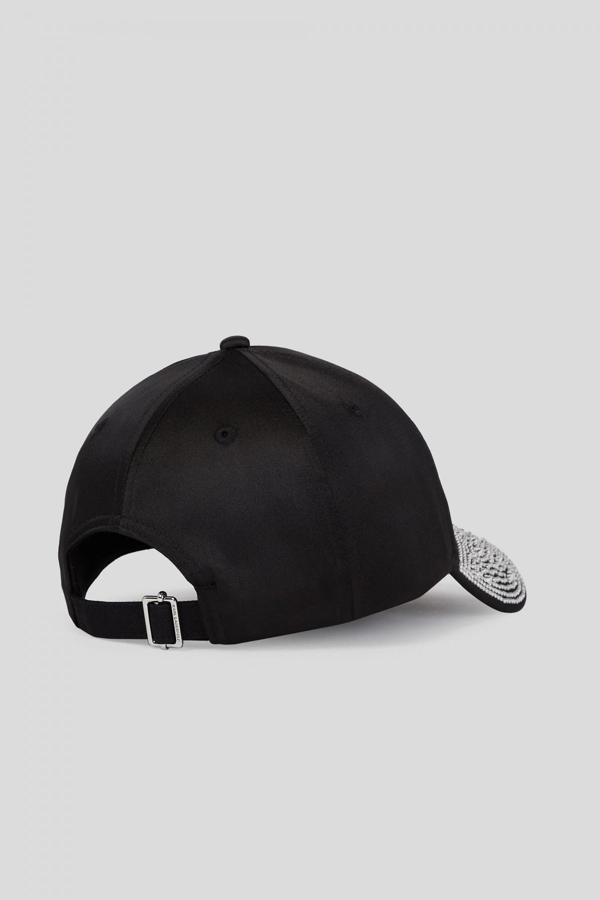 KARL LAGERFELD K/SIGNATURE GLITTER STUD C en color NEGRO  (2)
