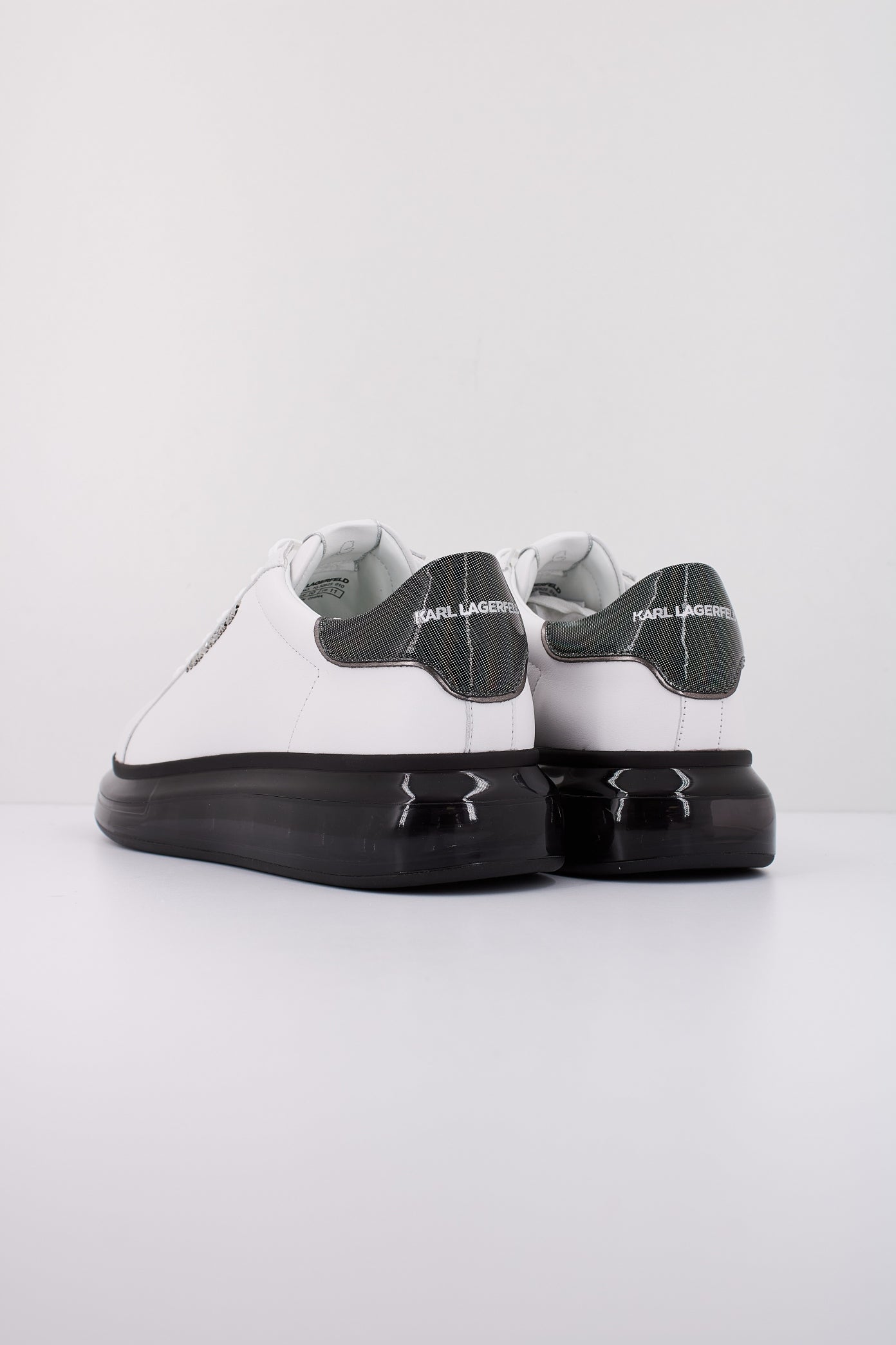 KARL LAGERFELD KAPRI KUSHION LO LACE LTHR en color BLANCO  (4)