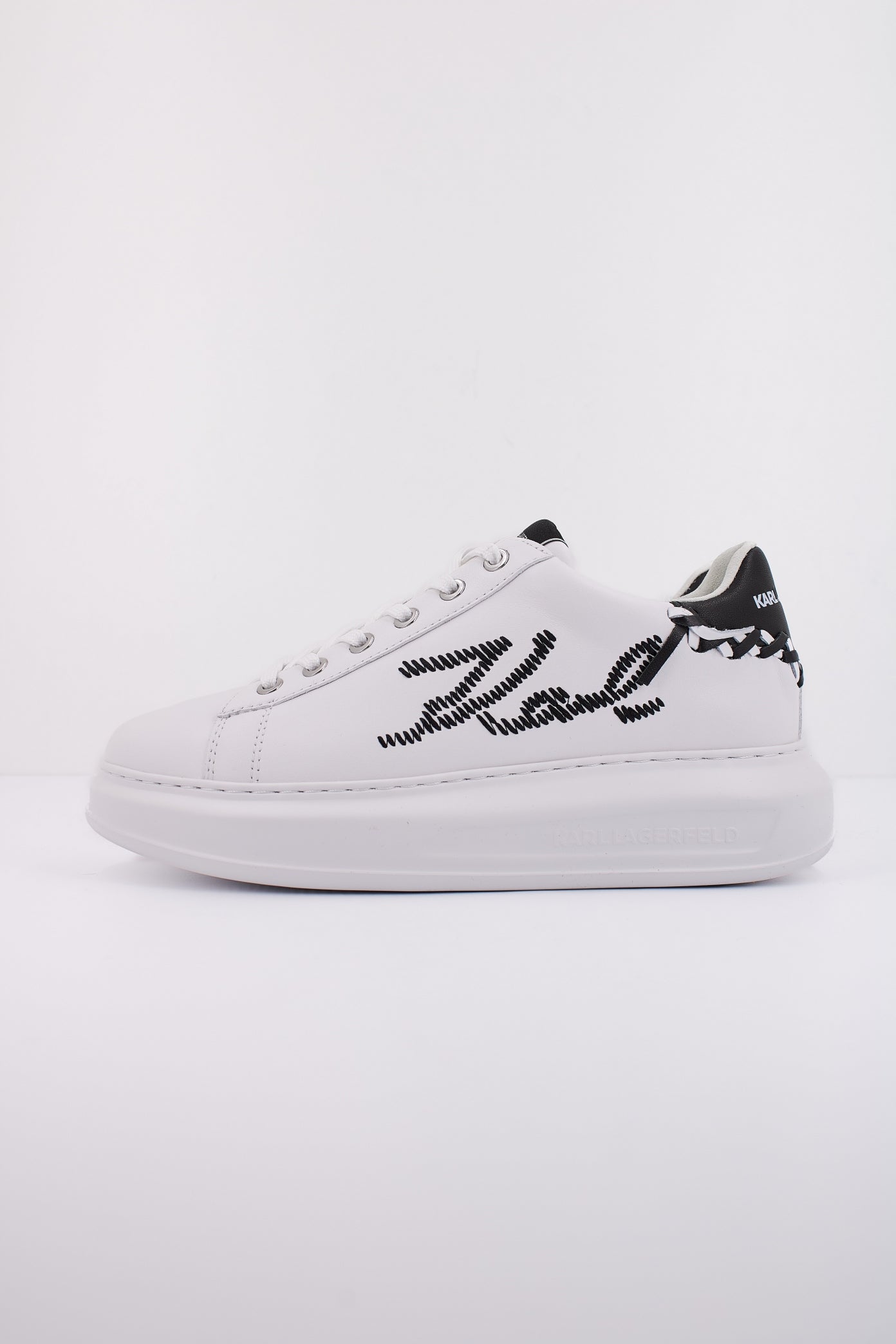 KARL LAGERFELD KAPRI WHIPSTITCH LO LACE en color BLANCO  (1)