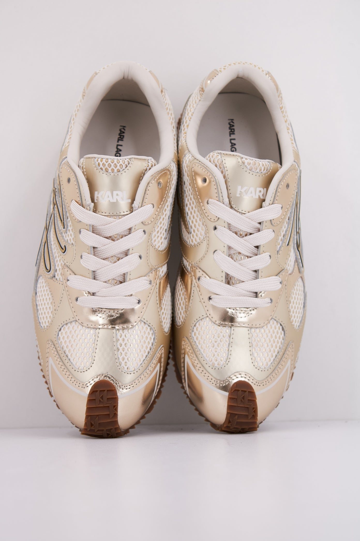KARL LAGERFELD VELOCETTE AUTOGRAPH OVERLAY en color ORO  (3)