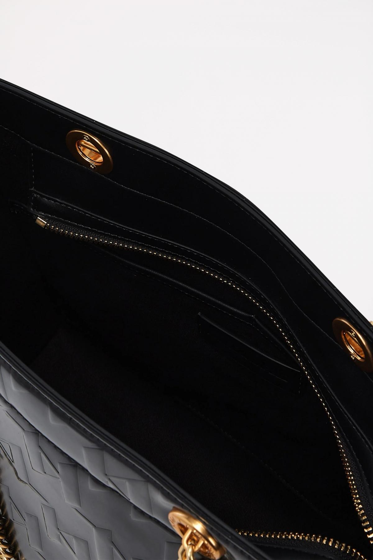 KARL LAGERFELD SKUARE SP SHINY MONO MD TO en color NEGRO  (3)