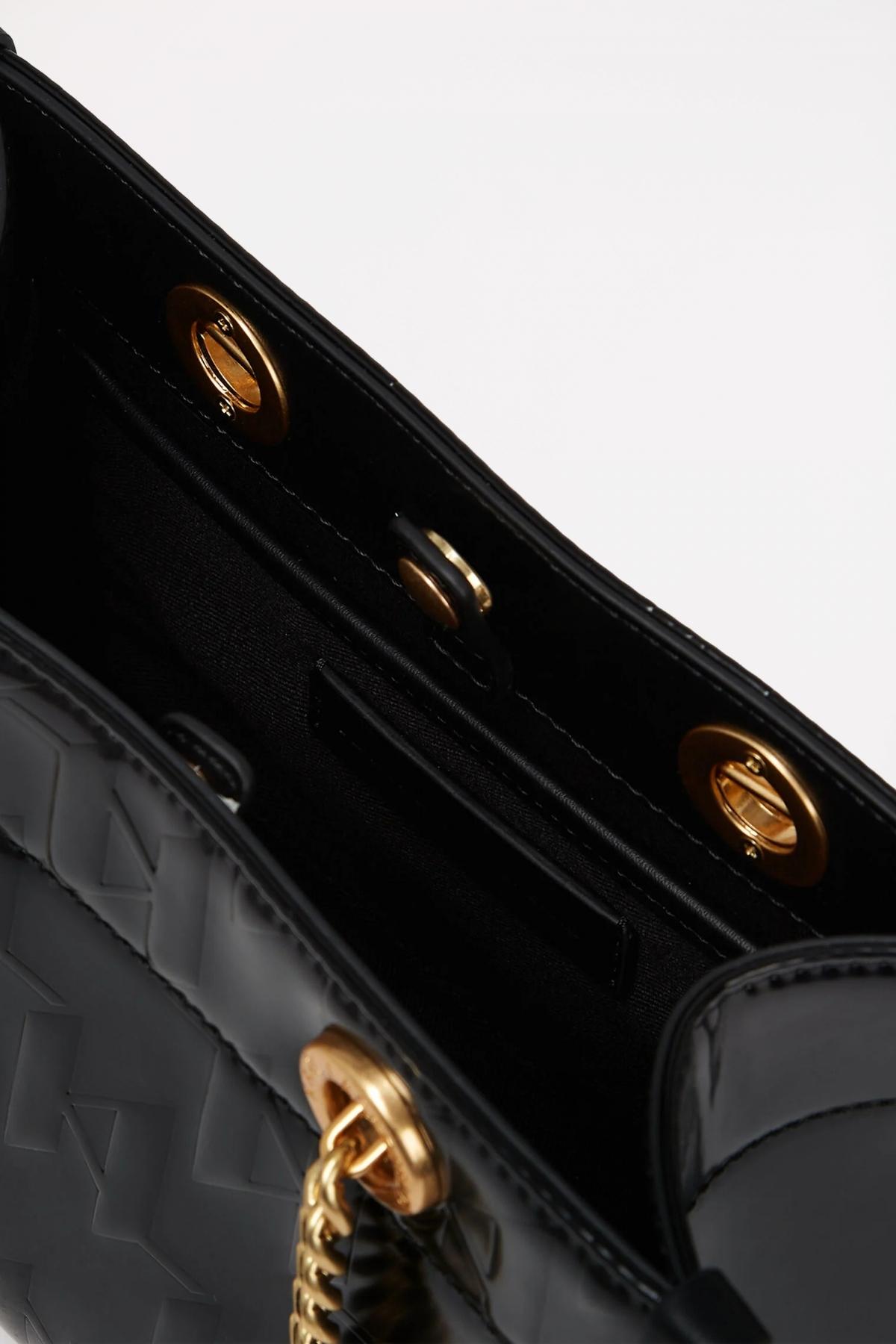 KARL LAGERFELD SKUARE SP SHINY MONO SM TO en color NEGRO  (3)