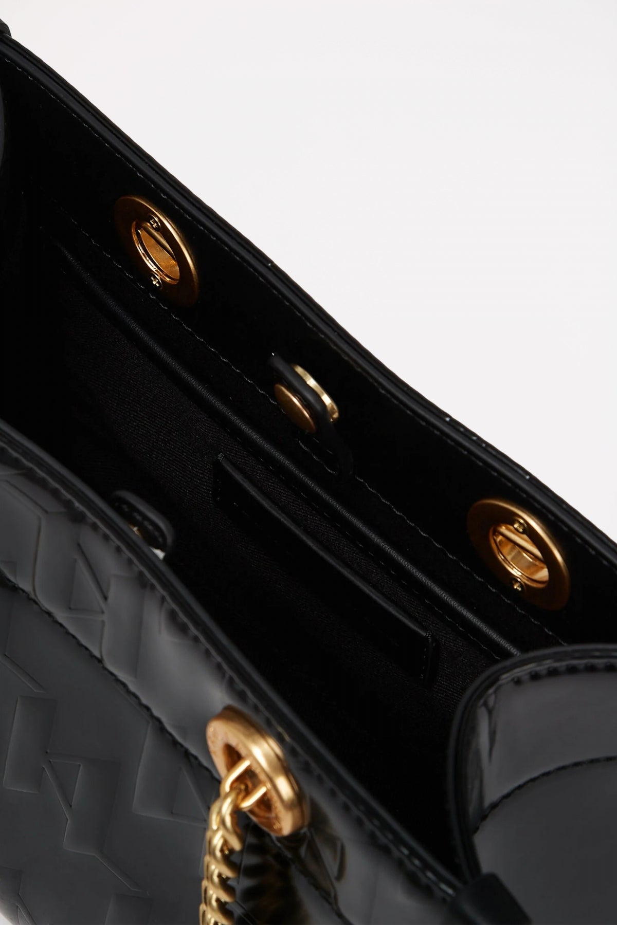 KARL LAGERFELD SKUARE SP SHINY MONO SM TO en color NEGRO  (3)