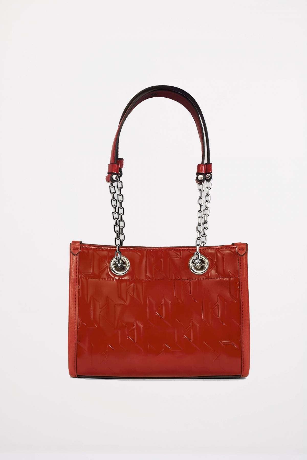 KARL LAGERFELD SKUARE SP SHINY MONO SM TO en color ROJO  (2)