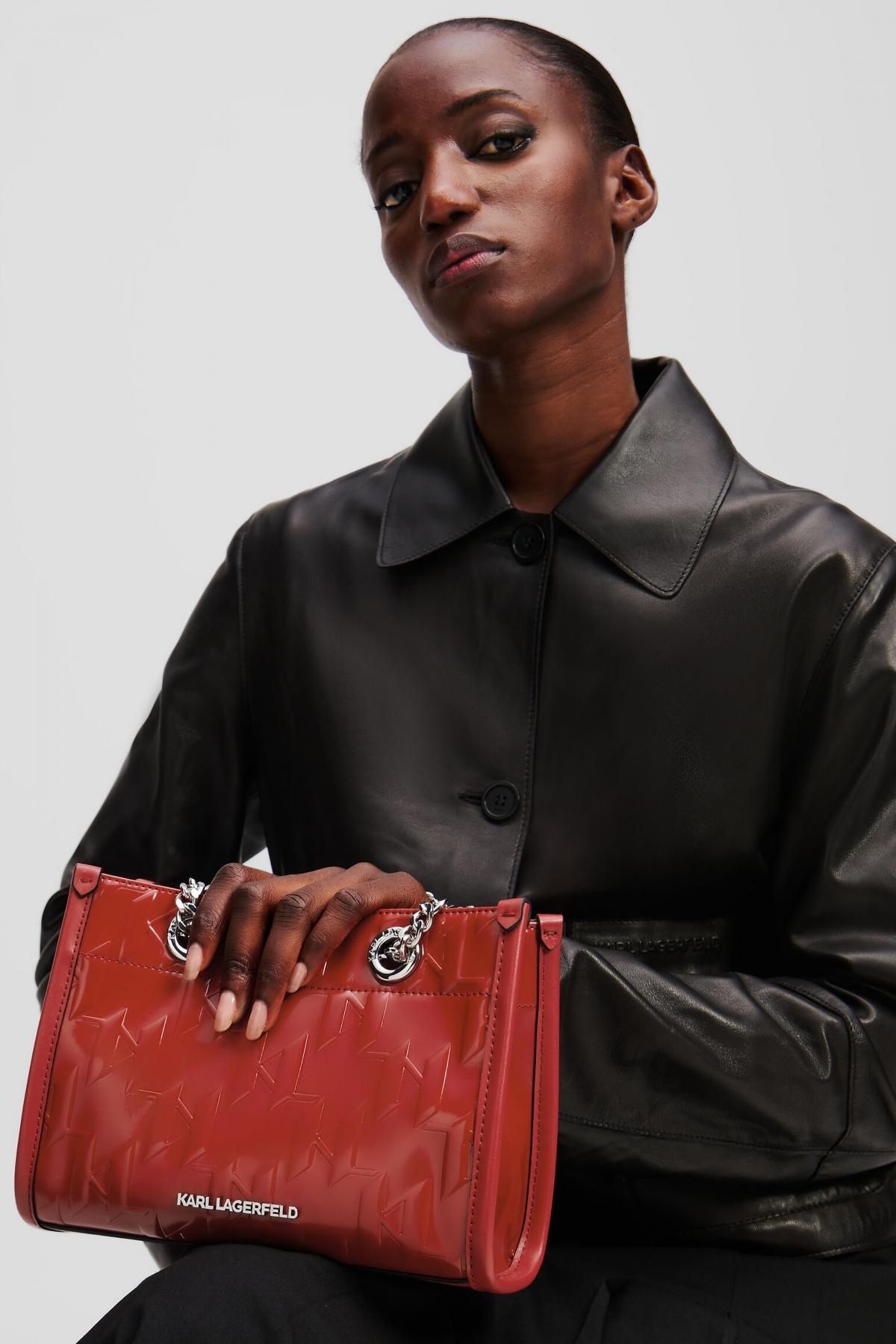 KARL LAGERFELD SKUARE SP SHINY MONO SM TO en color ROJO  (4)