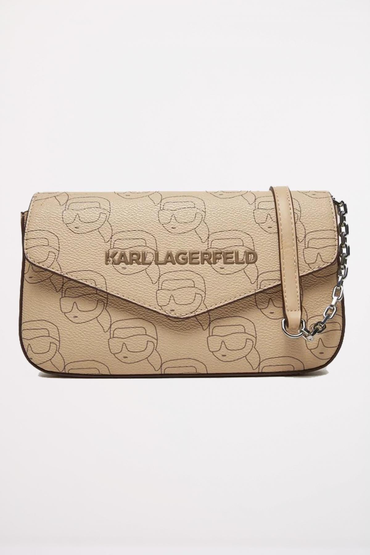 KARL LAGERFELD IKON MONOGRAM en color BEIS  (1)