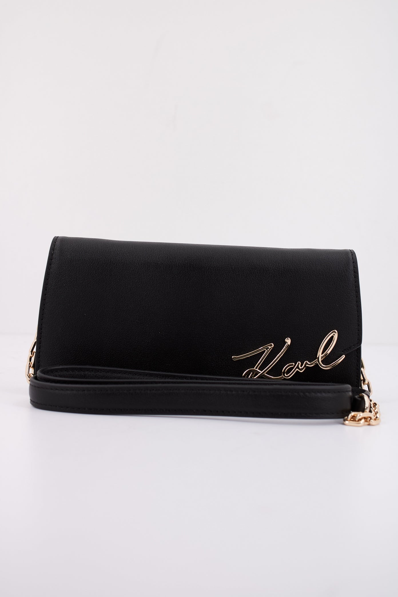 KARL LAGERFELD SIGNATURE CB WALLET GP en color NEGRO  (1)