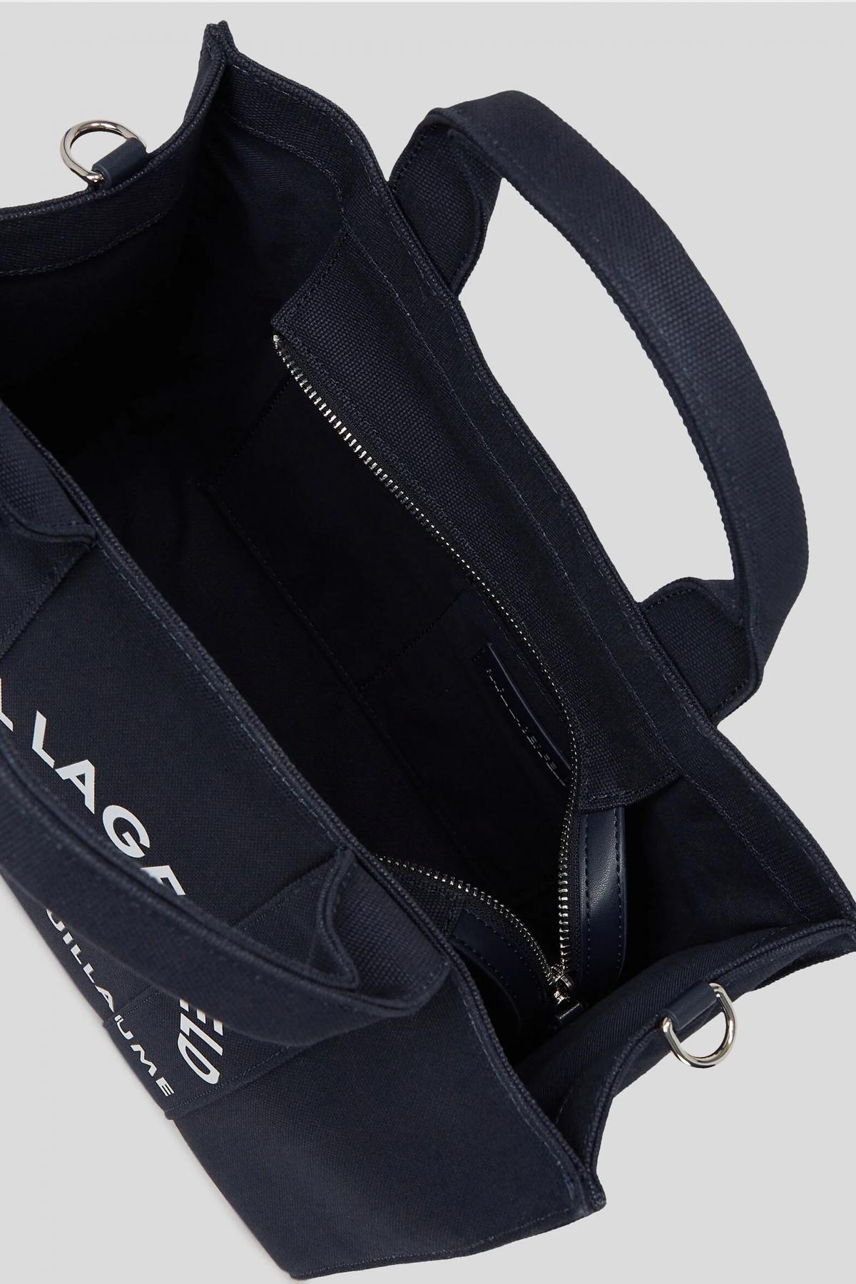 KARL LAGERFELD RSG SQUARE MEDIUM TOTE en color AZUL  (3)