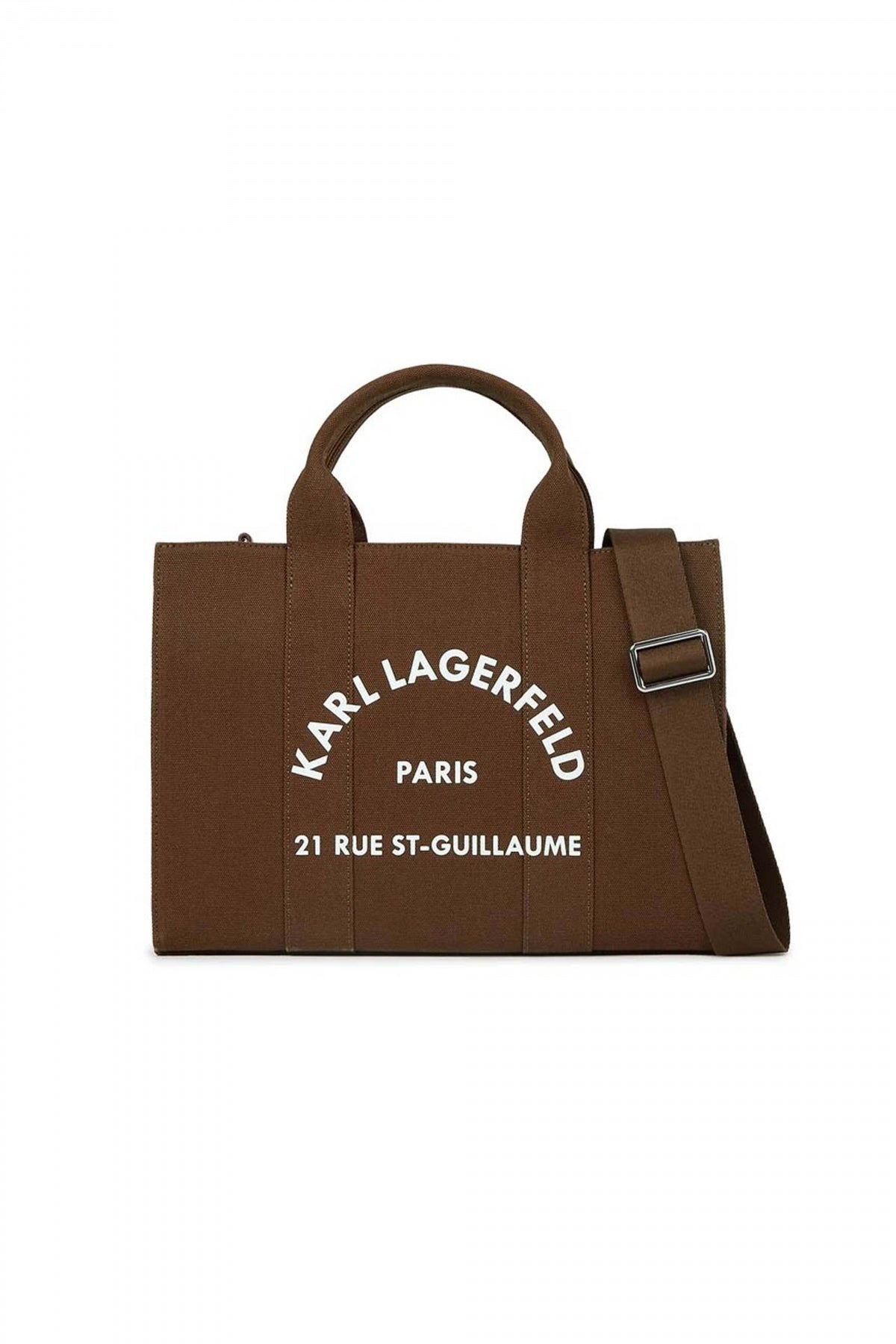 KARL LAGERFELD RSG SQUARE MEDIUM TOTE en color MARRON  (1)