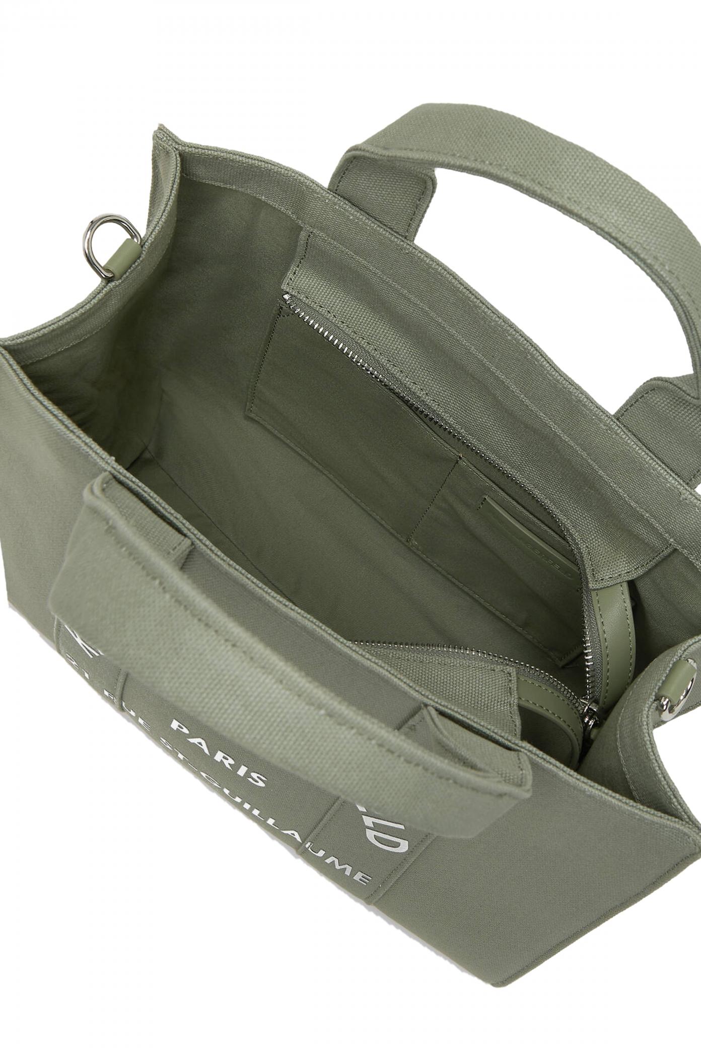 KARL LAGERFELD RSG SQUARE MEDIUM TOTE en color VERDE  (3)