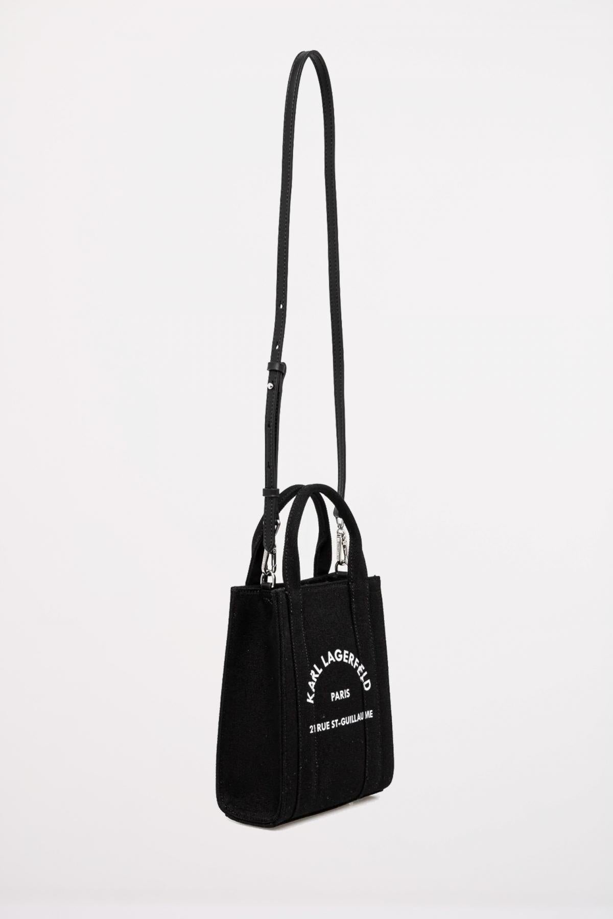 KARL LAGERFELD RSG SQUEARE SMALL TOTE en color NEGRO  (2)