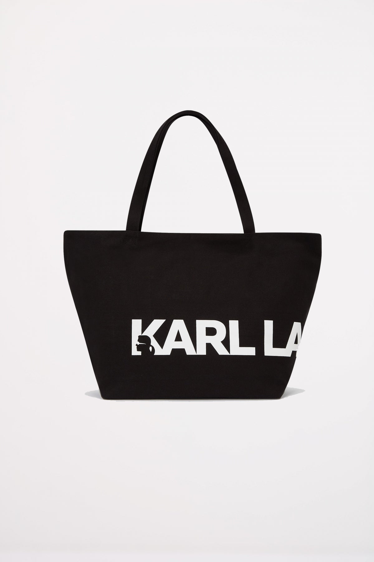 KARL LAGERFELD K ESSENTIAL BIG LOGO SHOPP en color NEGRO  (1)