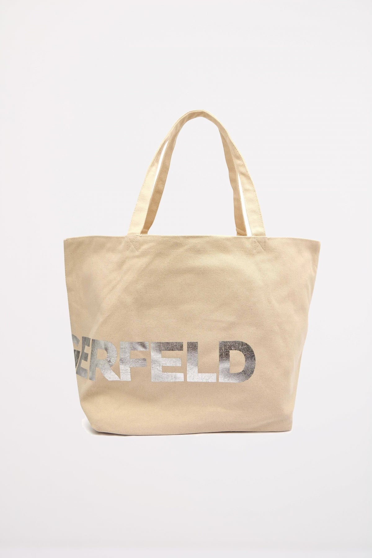 KARL LAGERFELD AW K ESSENTIAL BIG LOGO SHOPP en color BEIS  (3)