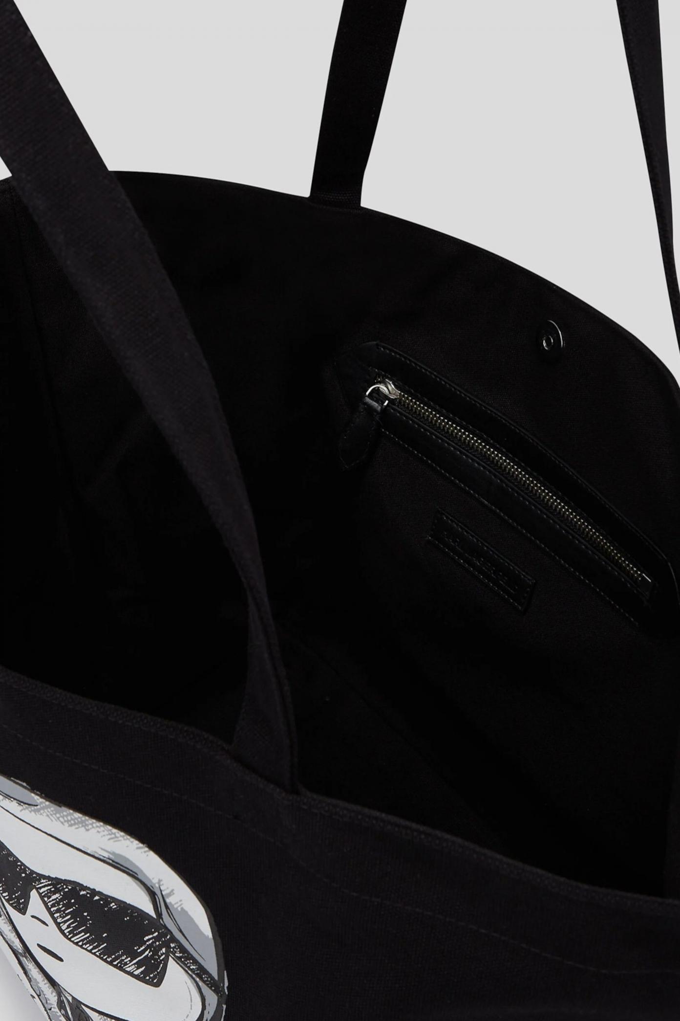 KARL LAGERFELD IKON KC SHOPPER en color NEGRO  (3)