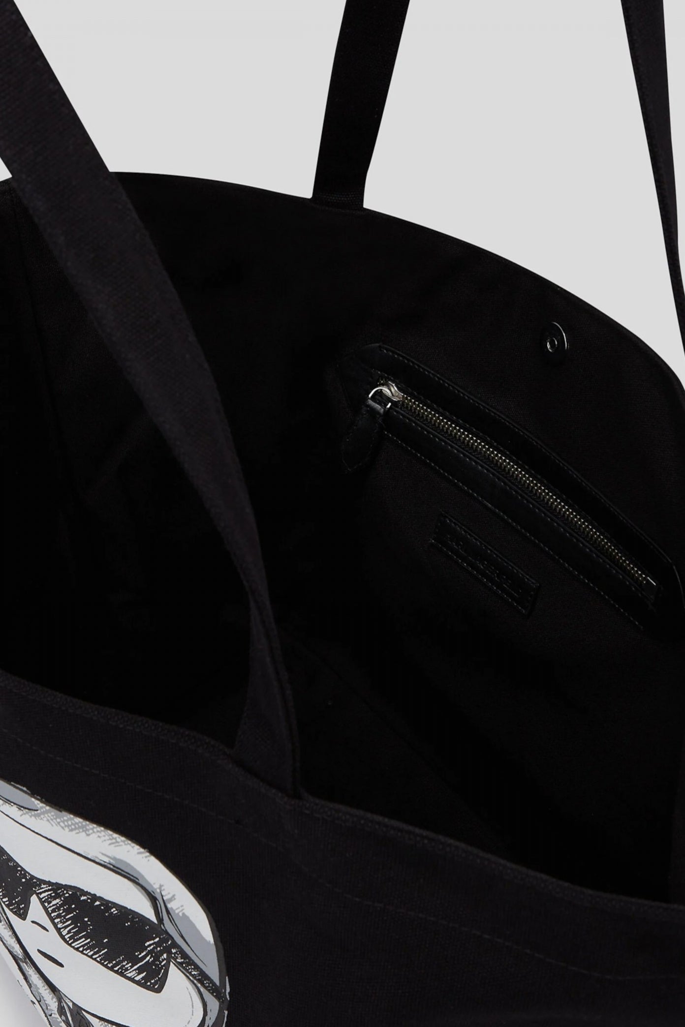 KARL LAGERFELD IKON KC SHOPPER en color NEGRO  (3)