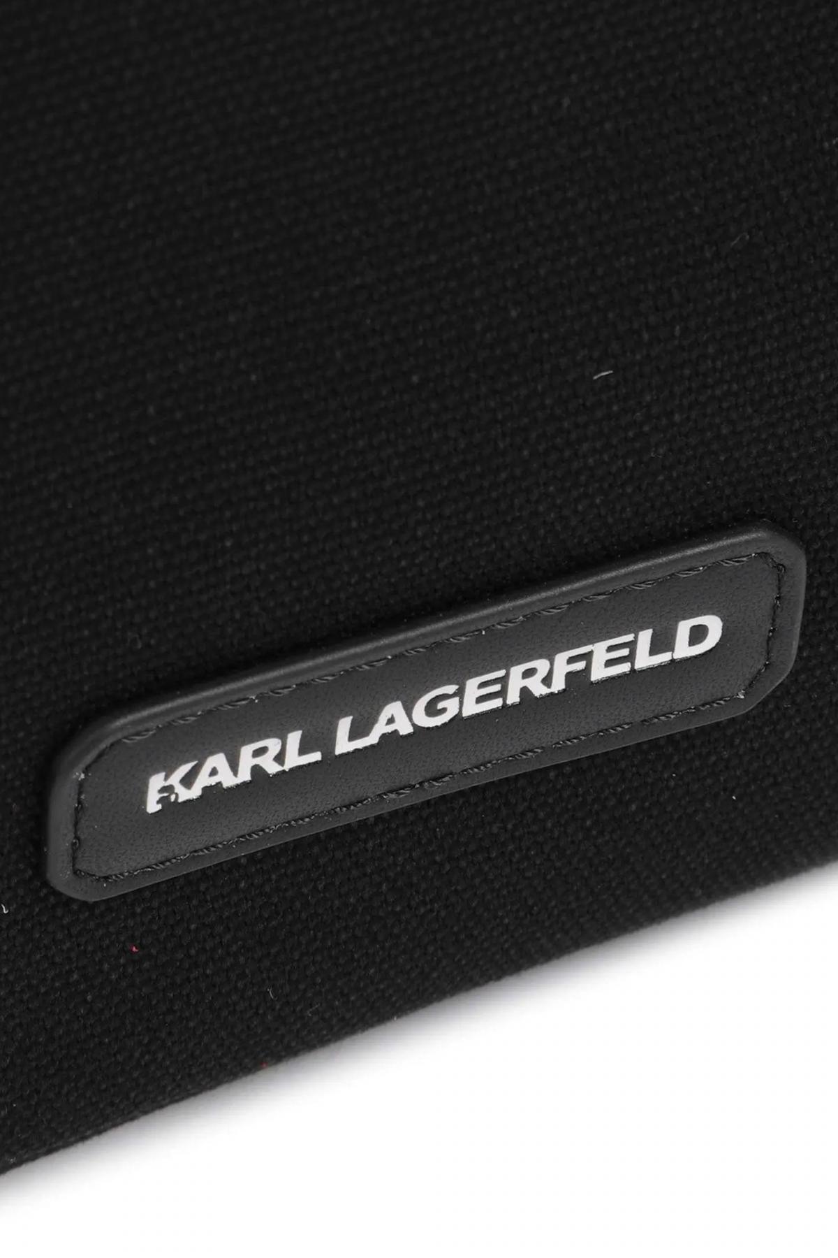 KARL LAGERFELD RSG CANVAS SHOPPER en color NEGRO  (3)