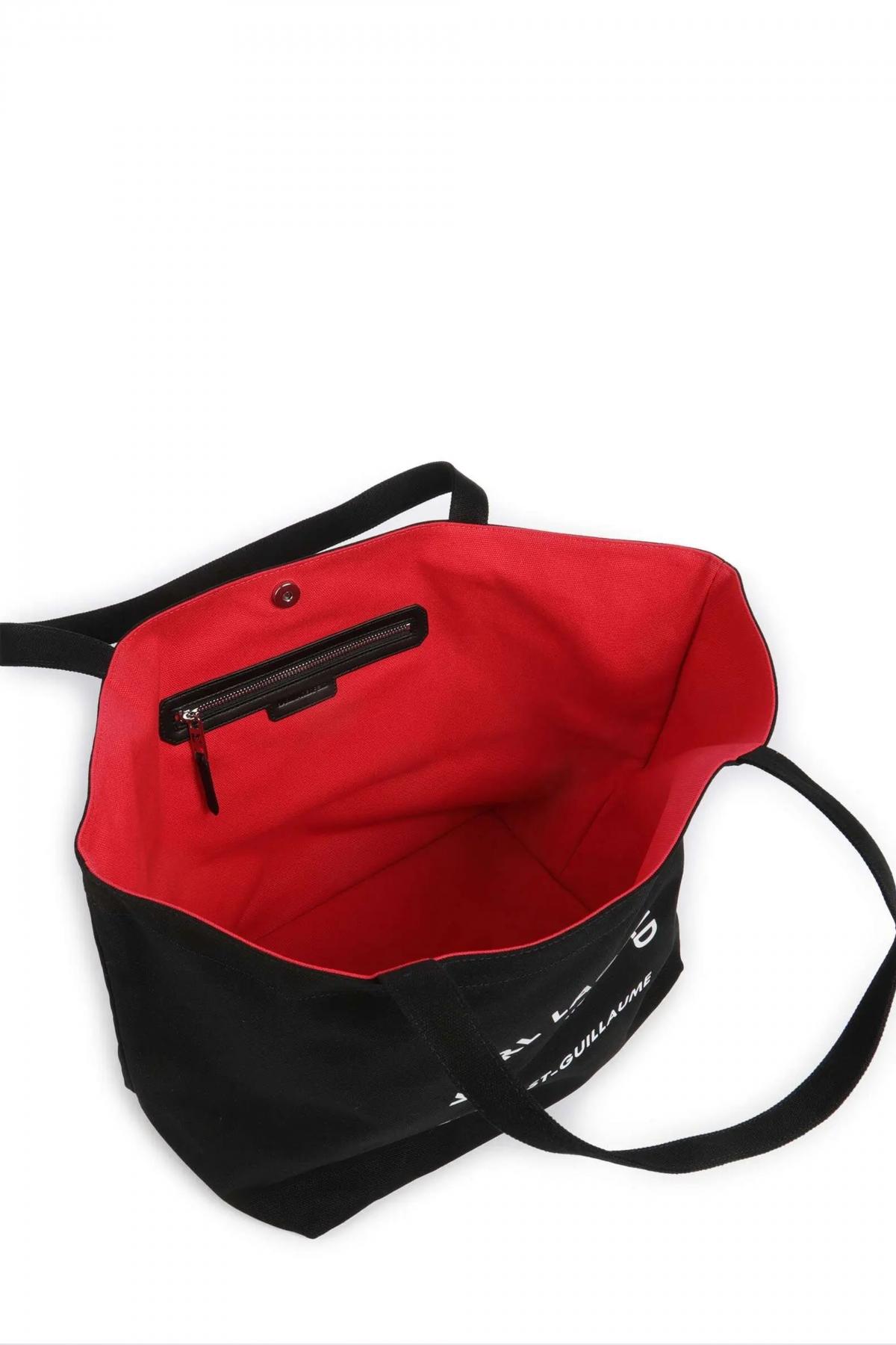 KARL LAGERFELD RSG CANVAS SHOPPER en color NEGRO  (4)