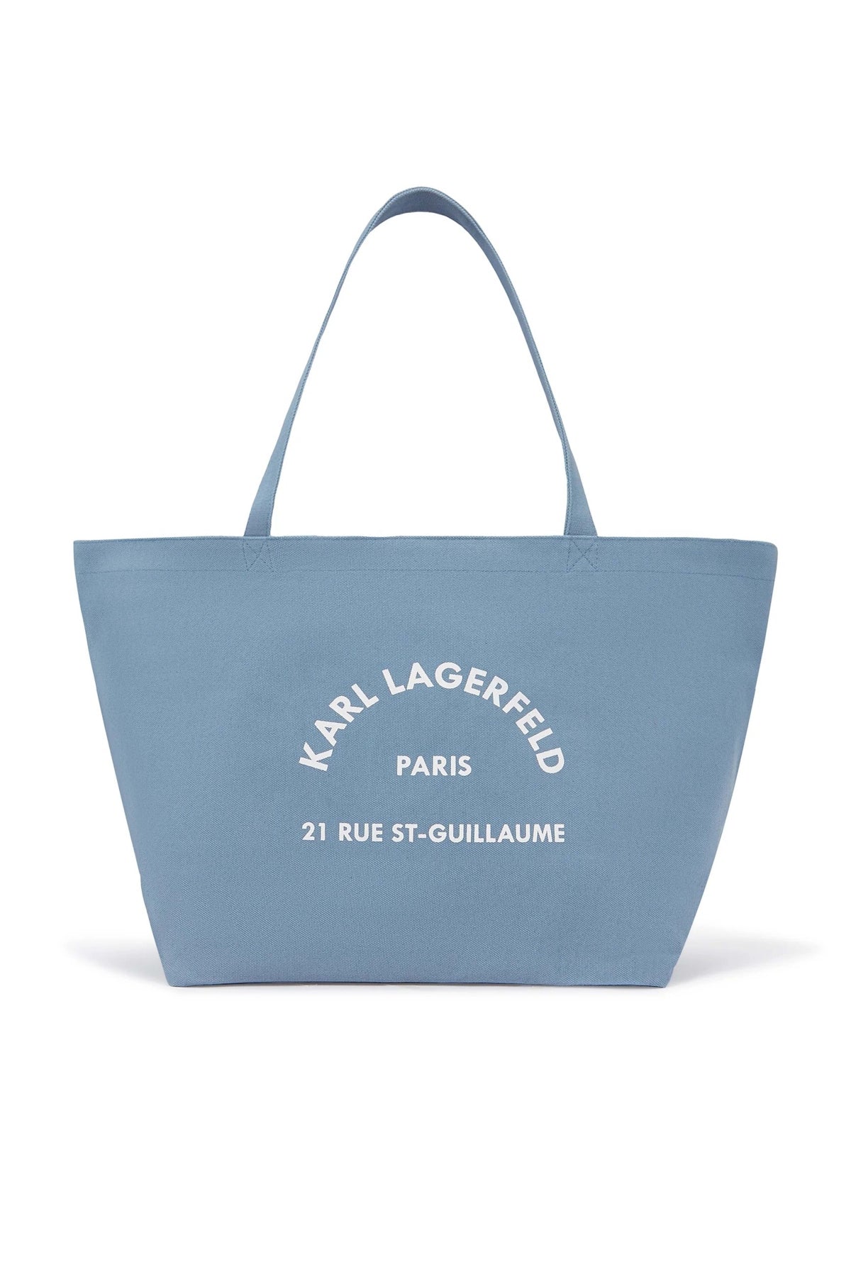 KARL LAGERFELD RSG CANVAS SHOPPER en color AZUL  (3)