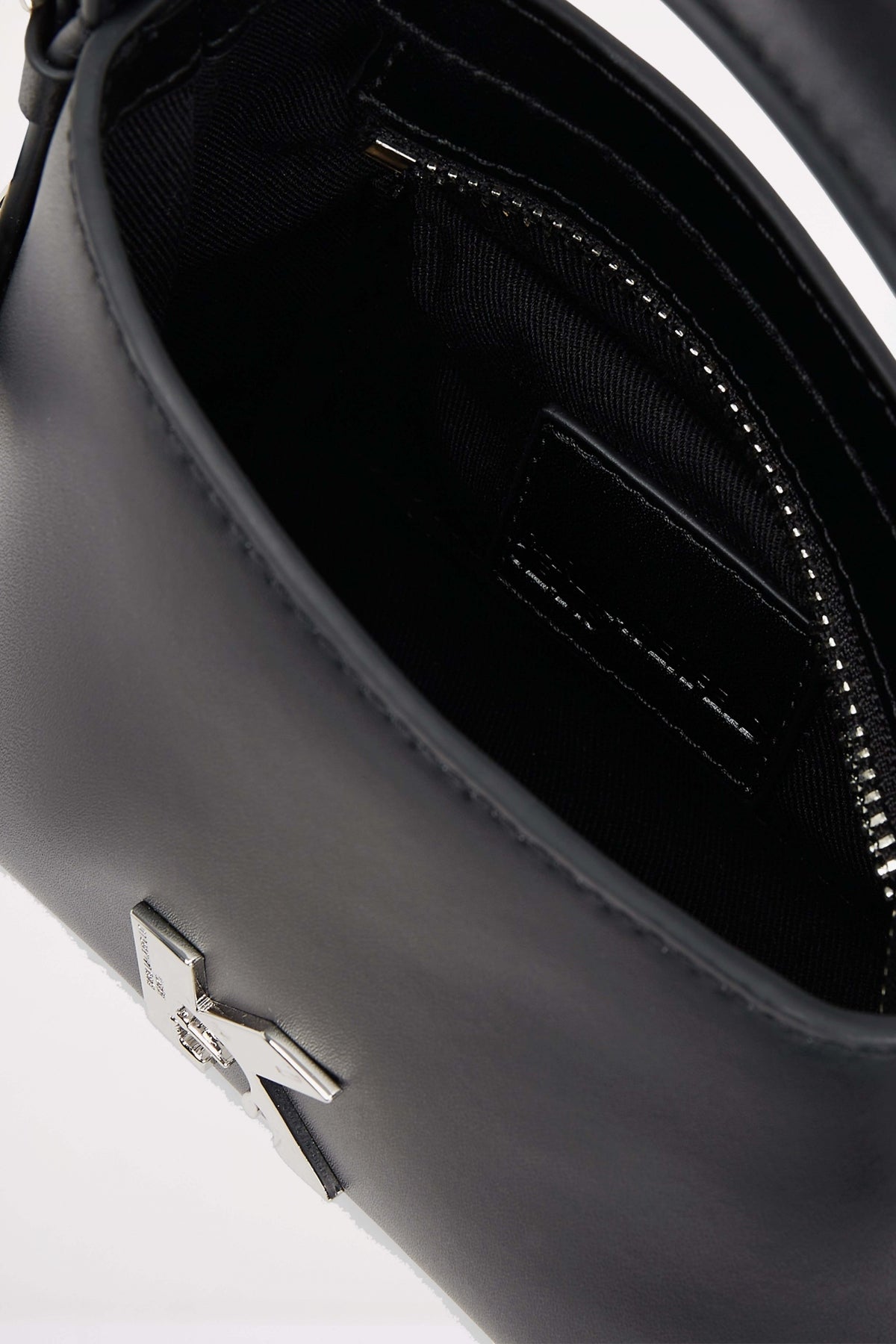 KARL LAGERFELD JEANS KLJ GEO MINI BAG LEATHER en color NEGRO  (4)