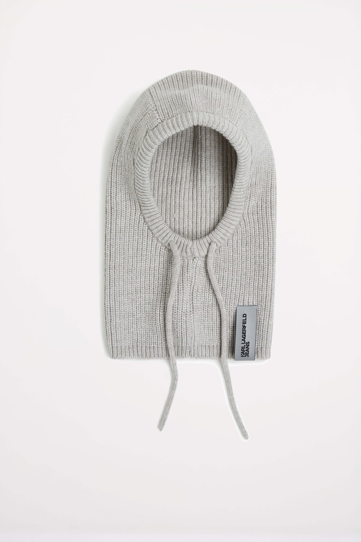 KARL LAGERFELD KLJ ESSENTIAL BALACLAVA LU en color GRIS  (1)
