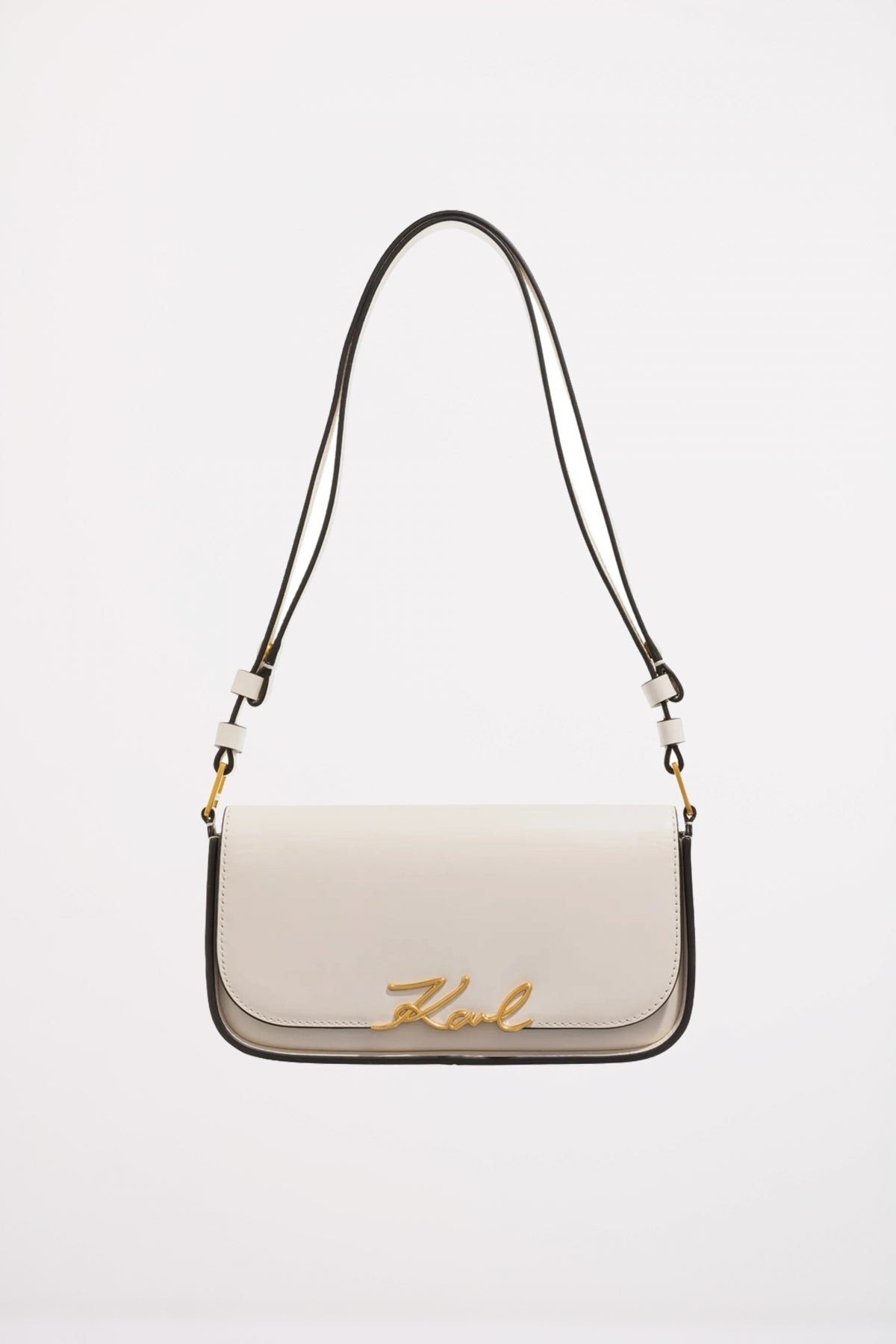 KARL LAGERFELD K SIGNATURE CROSSBODY en color BLANCO  (1)