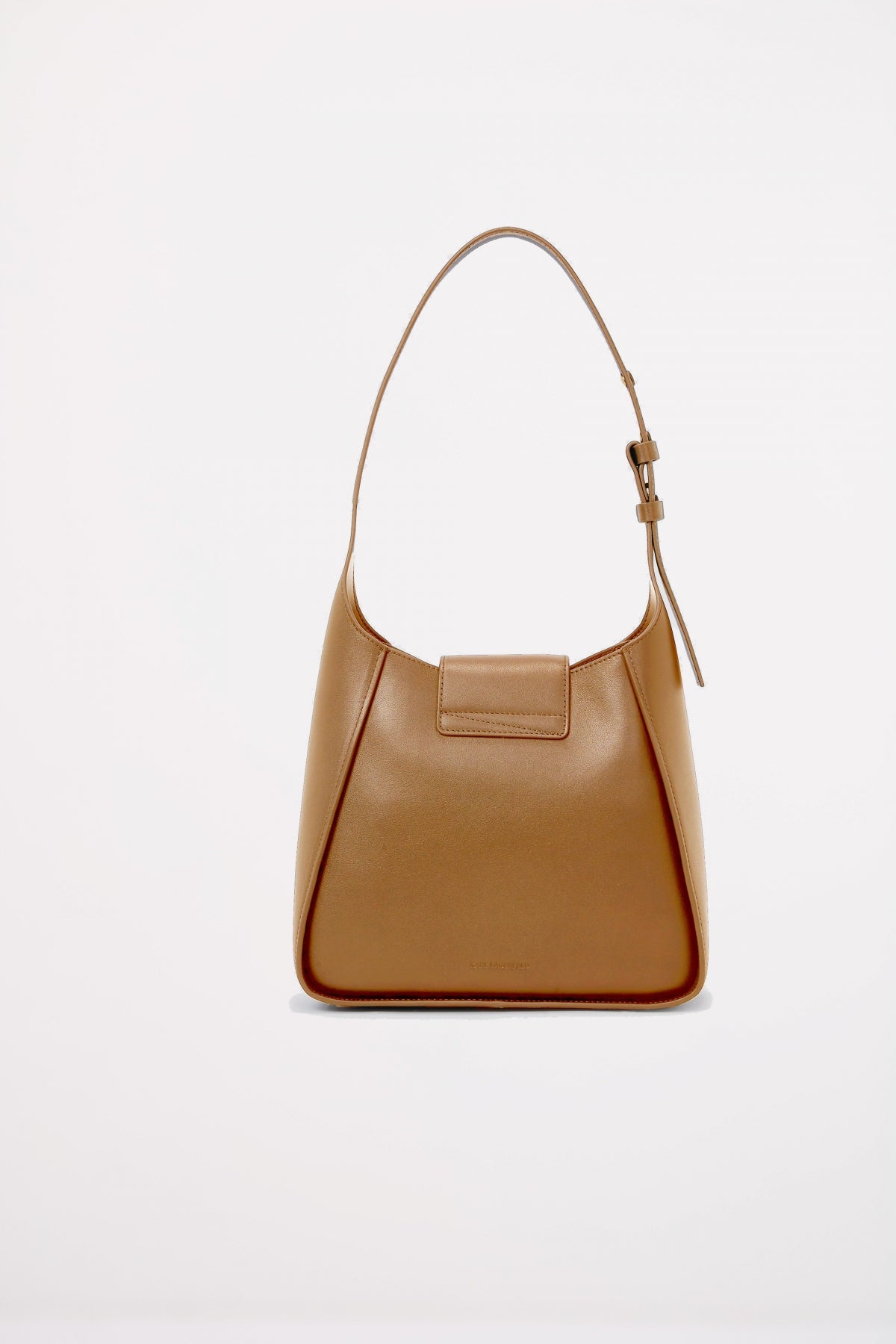 KARL LAGERFELD K SIGNATURE HOBO en color MARRON  (2)