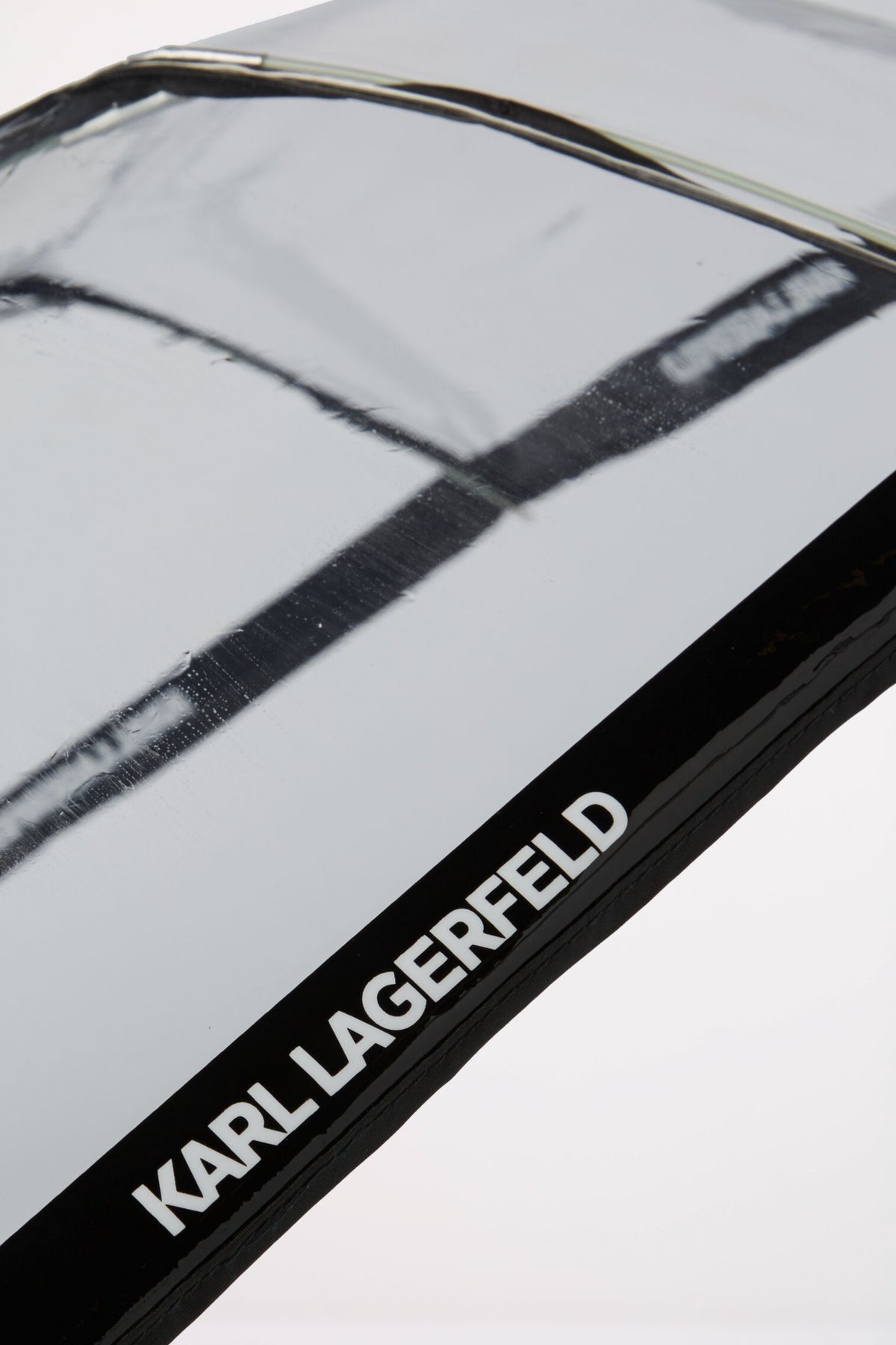 KARL LAGERFELD K ESSENTIAL SM UMBRELLA en color NEGRO  (3)