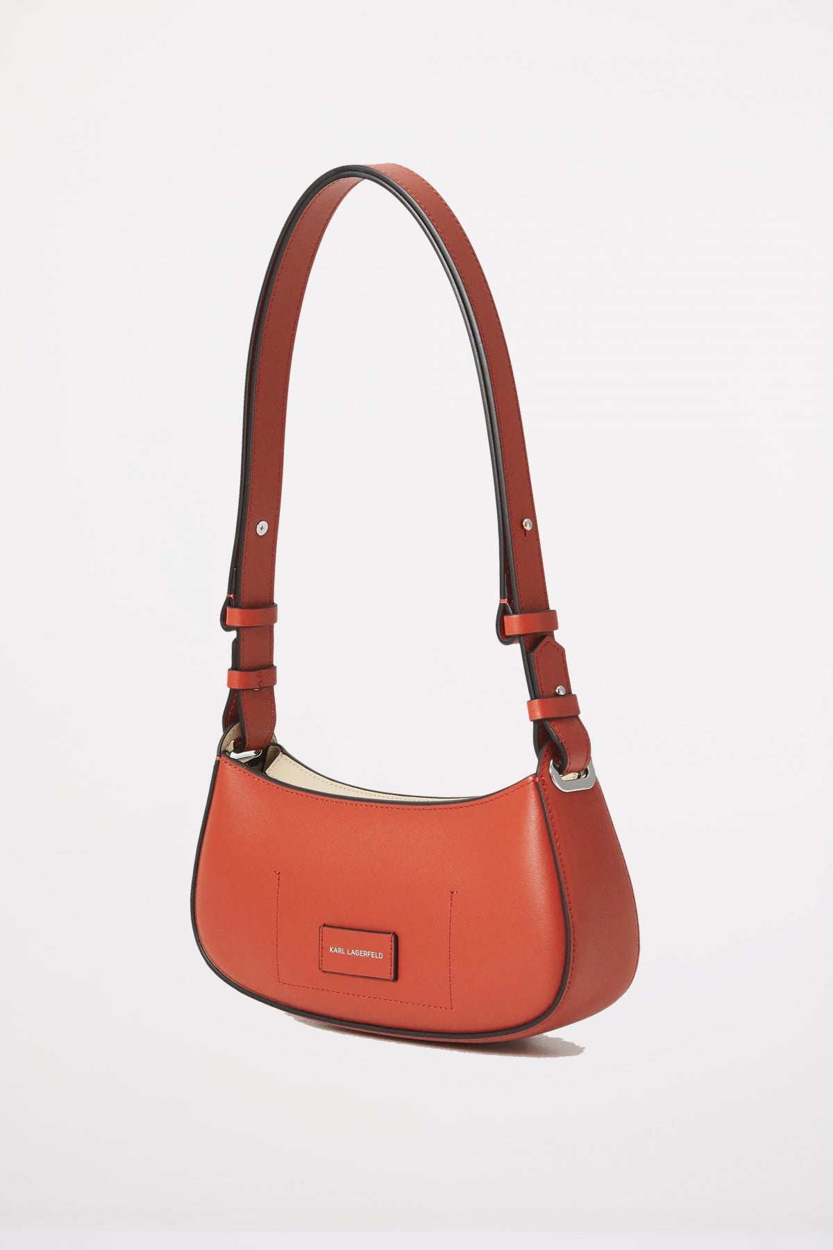 KARL LAGERFELD K CIRCLE SHOLDERBAG en color ROJO  (2)