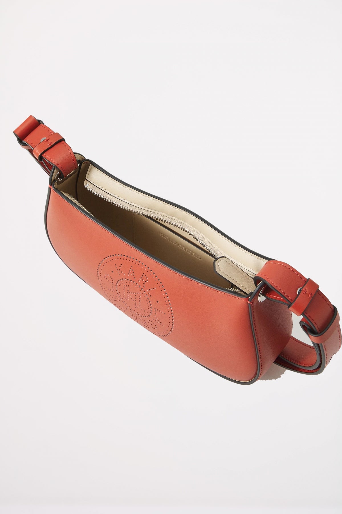 KARL LAGERFELD K CIRCLE SHOLDERBAG en color ROJO  (3)