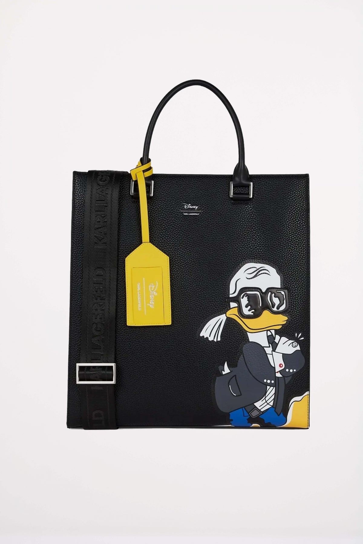 KARL LAGERFELD KL X DISNEY TOTE en color NEGRO  (1)