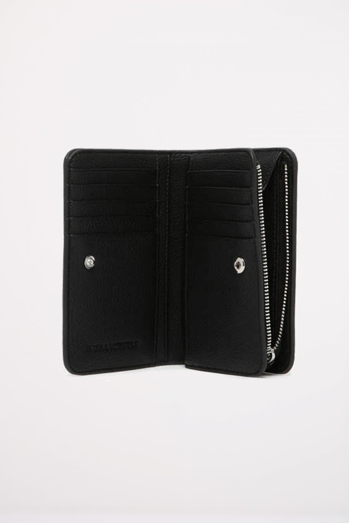 KARL LAGERFELD IKON GRAINY MD ZA WALLET en color NEGRO  (3)